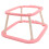 ABS Embroidery Frame Hoop Stand Adjustable for Needlework Watermelon Red Finish 15
