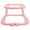 ABS Embroidery Frame Hoop Stand Adjustable for Needlework Watermelon Red Finish 10