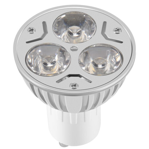 GU10 LAMP LIGHT BULB has 3 LED WARM WHITE 3W 5W 12V