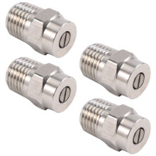 4 Pcs Nettoyeur de Surface Nettoyeur de Surface de Buse de Remplacement de Type Fileté Buse de PulvéRisation pour Arrosoir À Balai et Nettoyant de