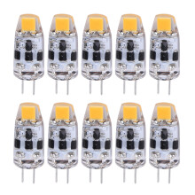 G4 Bulb 2W G4 Led Bulb Is Equivalent to 20W G4 Halogen Bulb Replacement Part,G4 Base Ac/Dc12V-24V, Warm White 10Pcs