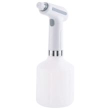Automatische Elektrische Tuinpompspuit USB Oplaadbare Stroomspuitfles Draagbare Tuin- en Gazonsproeier - Wit