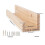 Vinyl Record Stand Display Wall Mount Solid Wood Album Shelf Bracket Hanging Storage LP Holder 8