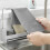 Multi-Functional Sink Sponge & Rag Holder with Drying Rack Sturdy & Space Saver 4