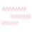 Flower Pink False Nails, Easy Application 4