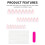 Flower Pink False Nails, Easy Application 7