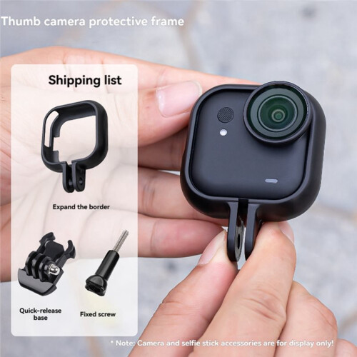 Protective Frame for  Go Ultra Action Camera Scratch Drop Resistant Protection Frame for Small Cameras 2
