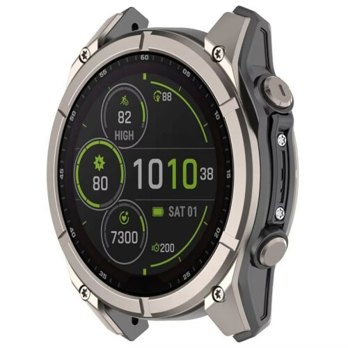 Shockproof Bumper Frame for  Fenix 8 for Quatix 8 for Tactix 8 51mm Protector Anti-Drop Protective Side Frame A 2