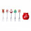 Cute Cartoon Fruit Forks - Reusable Silicone Salad Forks 2