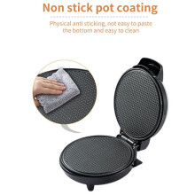 DIY Ice Cream Cone Machine Electric Egg Roll Maker Omelet Sandwich Iron Crepe Baking Pan Waffle Pancake Oven 1200W (EU)