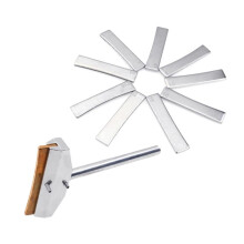Guitar Tool Bass Fret Press with Hexagon Wrench Fingerboard Pressing Replacement Luthier Tool Silver