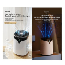 Air Purifier Digital Display to Remove Formaldehyde Household Smoke Odor Purification Negative Ions Style: White 2.0Pro