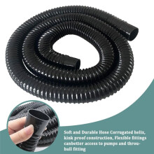 1-1/8-Inch Bilge Pump Hose Dia Plumbing Kit,Bilge Pump Installation Kit , Drain Outlet Replacement Hardware