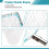 Flat Stainless Steel Net Nylon Net Anti-Hanging Net Small Mesh Size Replace Hanging Net Floor Net Aperture Width35cm 4
