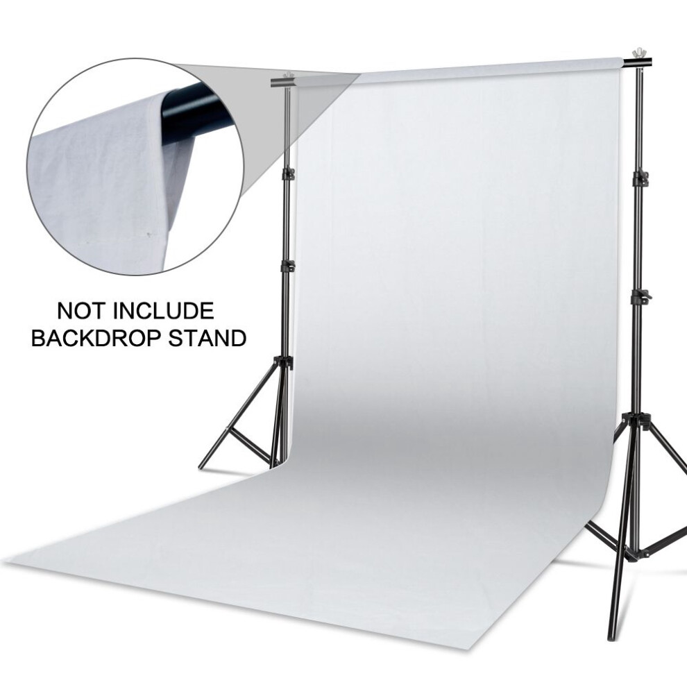 (, 300*300Cm/10*10 Ft) Background Photography Backdrop Smooth Muslin Screen Chromakey Studio Photo For White 693453416926