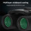 Portable Zoom Telescope Binoculars Powerful 200x25 Folding Telescope Range Low Light 3
