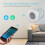 4PCS Z-Wave 700 PIR Motion Detector with Temperature Humidity Light Sensor Home Automation Work with Smartthing Vera A 6