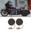 Υπερφωτεινά φλας LED για μοτοσικλέτες Harley, φακοί συγκέντρωσης φωτός, έντονο στυλ, 4
