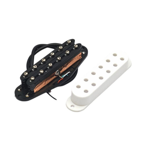 Single Pickup  12 Point Pickup Small Double Track Pickup Four-Core Wire Pickup White 1