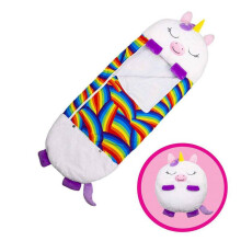 (White,135*50cm/53.15*19.69in)Saco de dormir para niños de dibujos animados de animales de moda cómodo lindo almohada regalo