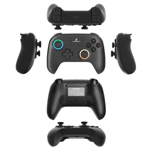 ANBERNIC RGP01 Gamepad Wireless  Game Controller RGB Hall Effect Joystick for PC Android IOS Steam Black 2