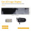 USB LED Car Truck Display Screen Remote BT App Control Multilingual Scrolling 16x64 LEDs Matrix Pixel Panel 7