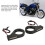 12V LED Blinkleuchte 41 mm Schwarz wasserdicht 9