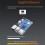 Development Board Module for Orange Pi 3B Development Board Orange Pi 3B Quad Core RK3566 Support EMMC Module,RAM 2GB 3