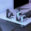 JYS Universal Handle Desktop Storage Bracket Aluminum 2-Tier Stand for Gaming Accessories for PS5/PS4// A 8