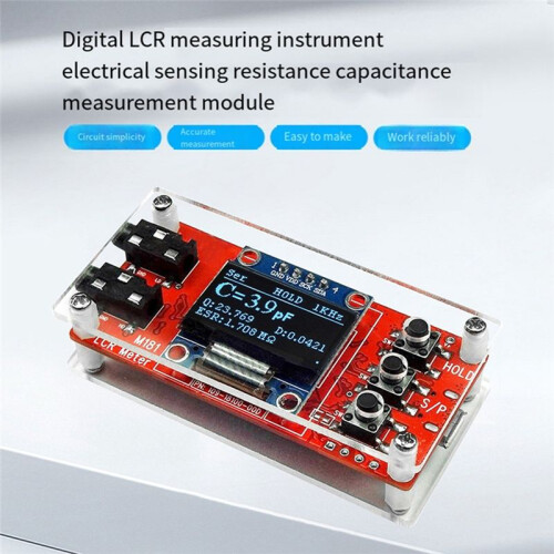 M181  Meter 18101K DIY Kit 100Hz 1KHz Test Frequency High-Precision Small Value Inductance Resistance and Capacitance