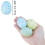 40 Pcs Easter Eggs Artificial Speckled Foam Eggs Pastel Green  Decorative Eggs 2.1in for Neutral Easter Table Decor 9