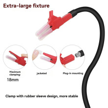 Base de Abrazadera de Mesa Ajustable Que Ayuda A Soldar con Herramientas de Tercera Mano 4 Brazos de Cuello de Cisne Flexibles para Reparación de