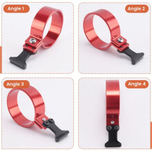 Aluminum Alloy One-Handed Handwheel Controller for Axial SCX10 -4 -6 1/10 RC Transmitter Remote Control Car Parts