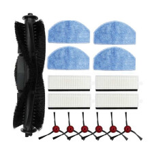 15 Pcs for Laresar 01 /Lubluelu SL68 Vacuum Cleaner Accessories Main Side Brush Mop Filter