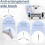 Replacement Parts Accessory Set for  D10  Gen 2 Vacuum Cleaner Replacement Part 7