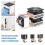 Semiconductor Cooling System 12V Semiconductor Refrigeration Cooling System Thermoelectric Cooler for  Refrigerator 7