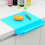 Candy Color Kitchen Practical 2-in-1 Storage with Vegetable Slot Cutting Board Cutting Board Plastic Thickened Red 2