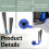 Side Brushes for  Deebot X9 Pro Omni Vacuum Cleaner Replacement Parts 2