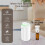 Waterloze Etherische Olie Diffuser, 7 Kleuren LED-Licht, -Geurmachine, Aromatherapie-Mist Diffuser voor Thuis, Wit 5