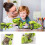 Problem Solving Solar Powered Robot Kit, Energy Conservation STEM Projects DIY Building Kit Featuring Creative Thinking and Hands-on Learning for 5