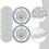 Mop Cloth Frame Board Replacement Pads for  T30 OMNI Robot Vacuum Cleaner Accessories Kit 5