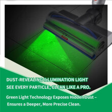 Replacement Vacuum for V8 V10 V11 V15 Cordless Vacuums, with LED Green Lights, Adjustable Suction Slider