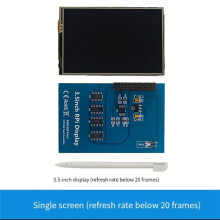 Für Raspberry Pi 5, 3,5-Zoll-Touchscreen-Kit, 20 Fps Bildwiederholrate, ABS-Gehäuse-Kühlkörper mit 32 G TF-Karte für Pi 5