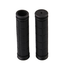(Black)Poignée de vélo souple poignées poignée main vtt bmx vélo route montagne scooter vélo