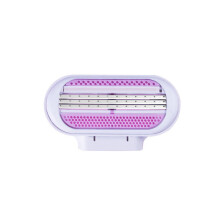 (Pink)Rasoio Manuale Lama Staccabile Lama Tre Strati Ricambio Gambe Capelli Ascelle