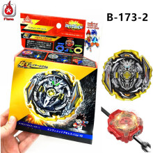 (Spark Ruler Launcher)Beyblade Burst Superking B17302 Launcher Infinite Achilles 7 Loop Shield 1d