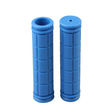 (Blue)Poignée de vélo souple poignées poignée main vtt bmx vélo route montagne scooter vélo