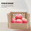 Stackable Plastic Basket Kitchen Storage Basket Fruit & Vegetable Plastic Storage Basket Plastic Storage Rack(Beige) 5