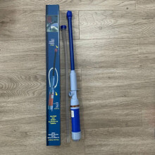 (ElectricBlue) Car Refueling Oil Pump Motorcycle Oil Pump Manual Electric Suction Pipe Oil