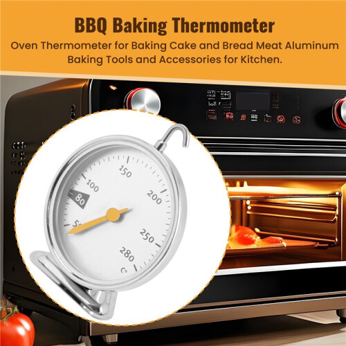 Oven Thermometer for Baking Cake and Bread Meat Aluminum Baking Tools and Accessories for Kitchen 1